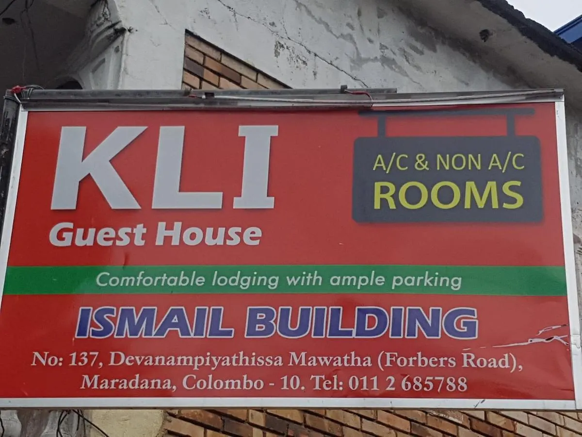 Capsule hotel Kli Guest House & Lodge Colombo